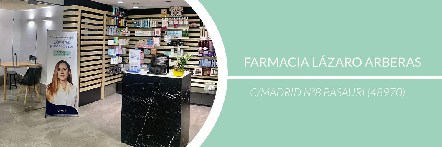 Farmacia Lázaro Arberas en Calle Madrid 8, Basauri (Vizcaya) Farmacia Lázaro Arberas en Calle Madrid 8, Basauri (Vizcaya)
